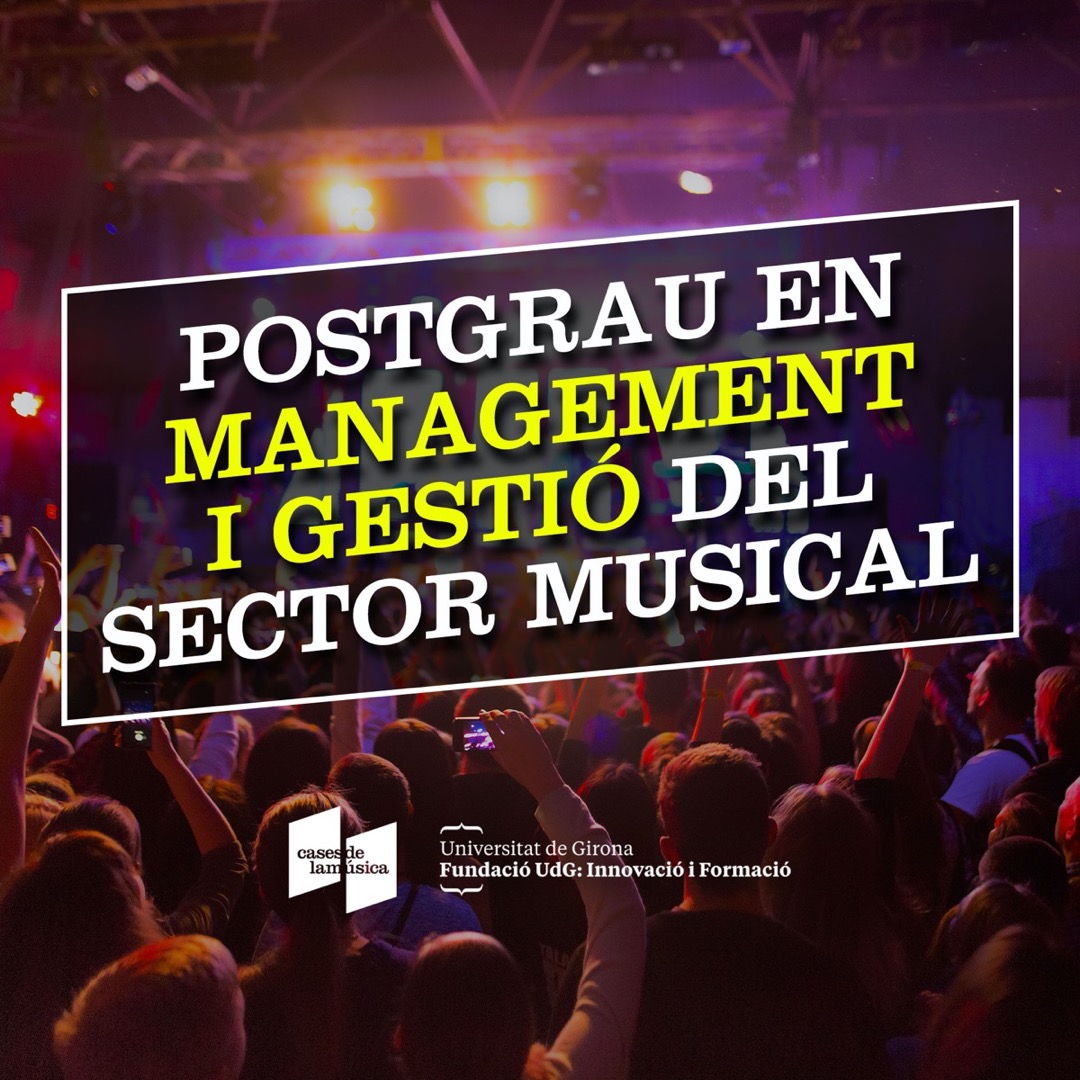 Postgrau en Management i gestió musical a la Universitat De Girona