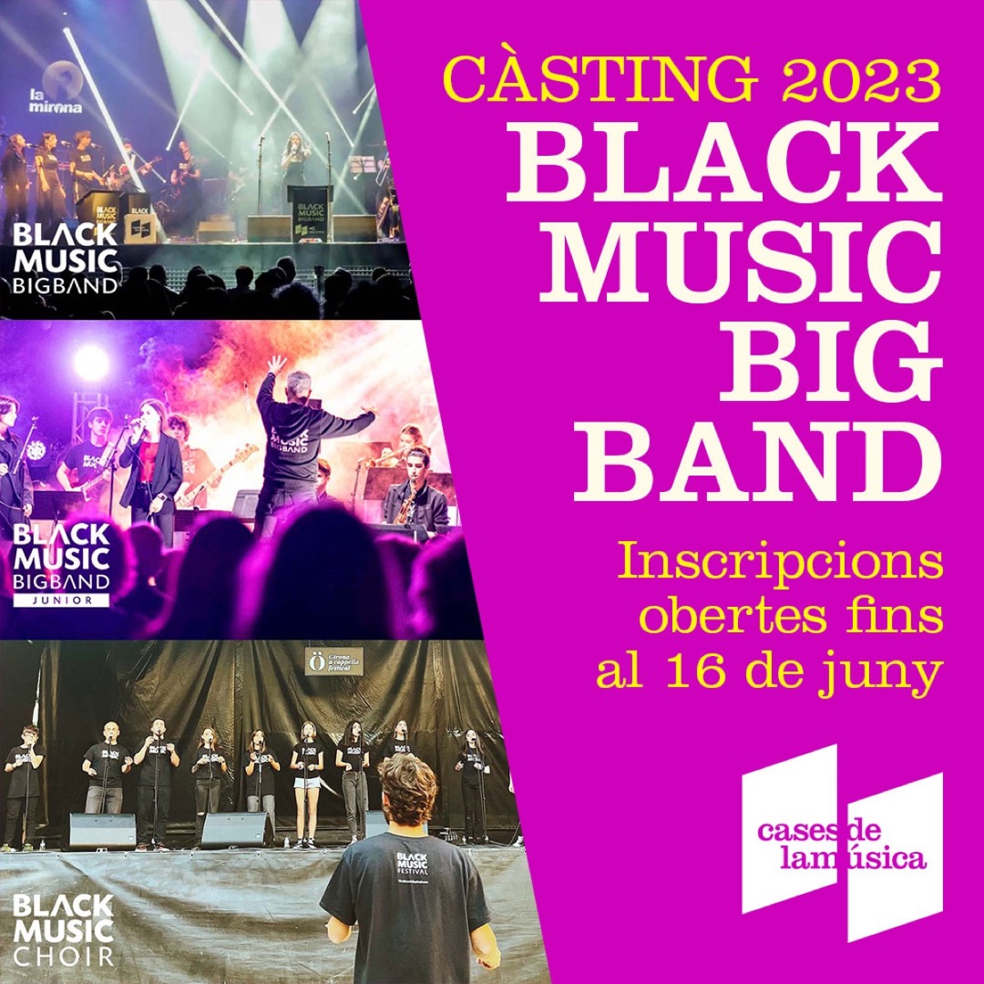Càsting 2023 Black Music Big Band